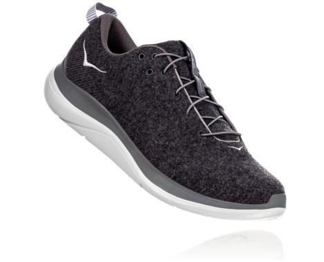 Tenisky Hoka One One Hupana Flow Wool Panske Siva (98UFNZVDQ)